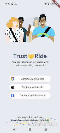 Trust Ride: Carpooling & Share ekran görüntüsü