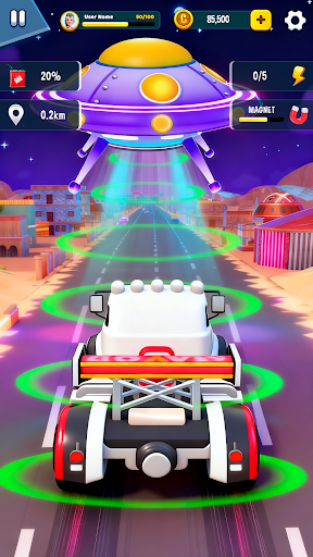 Mini Car Endless Racing Game ekran görüntüsü