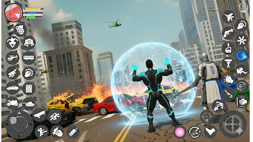 Rope Hero: City Rescue ekran görüntüsü