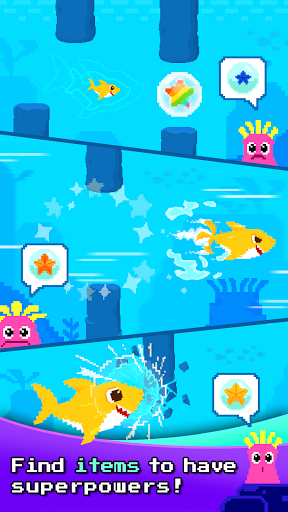 BabyShark 8BIT:Finding Friends ekran görüntüsü