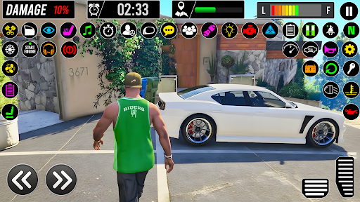 Real Miami Gangster Game 3D ekran görüntüsü