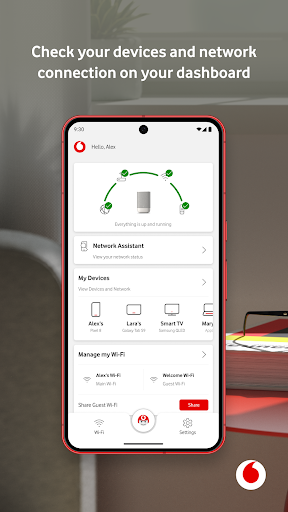 Vodafone Broadband ekran görüntüsü