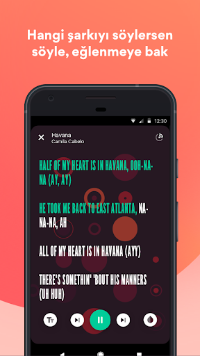 Musixmatch Music Lyrics Player ekran görüntüsü