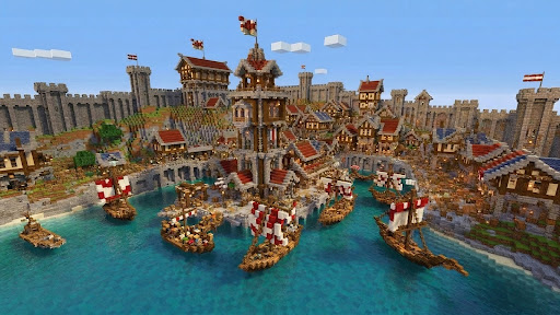Craft World 3d Block Building ekran görüntüsü