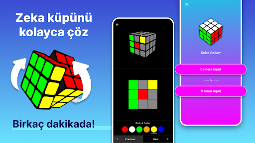 Küp çözücü - zeka küpü çözme ekran görüntüsü