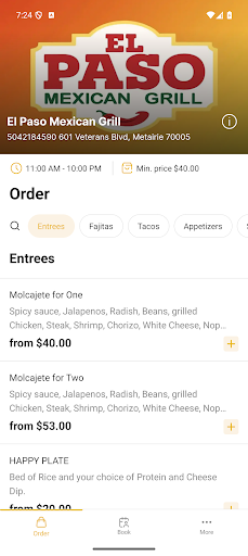 El Paso Mexican Grill ekran görüntüsü