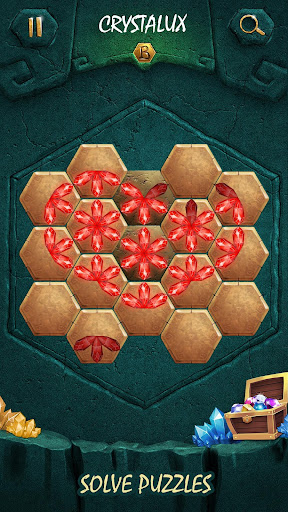 Crystalux: Zen Match Puzzle ekran görüntüsü