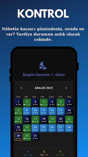 Devrem 'Vardiya Takip' ekran görüntüsü