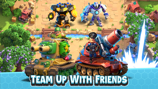 Rebel Bots: Epic War PvP RTS ekran görüntüsü