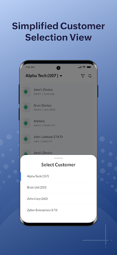 Mobile Device Manager Plus MSP ekran görüntüsü