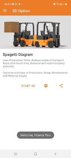 Spaghetti Diagram ekran görüntüsü