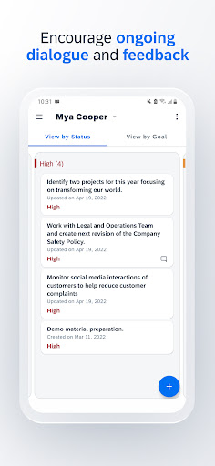 SAP SuccessFactors Mobile ekran görüntüsü