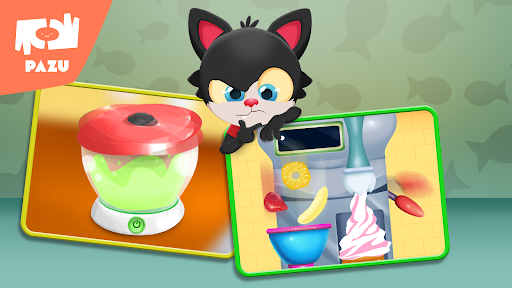 Paw Kitchen Kids Cooking Games ekran görüntüsü