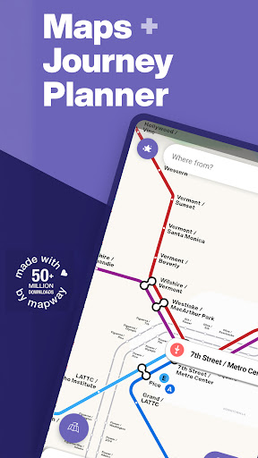 LA Metro - Map & Route Planner ekran görüntüsü