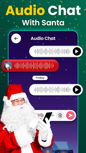 Santa Video Call - Audio Chat ekran görüntüsü