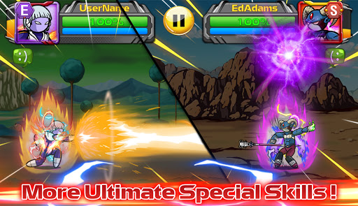 Stickman Warriors Legend Fight ekran görüntüsü