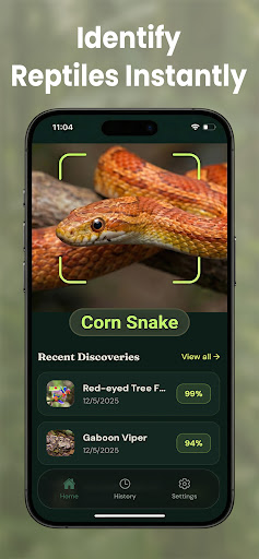 Reptile Identifier: Snake AI ekran görüntüsü