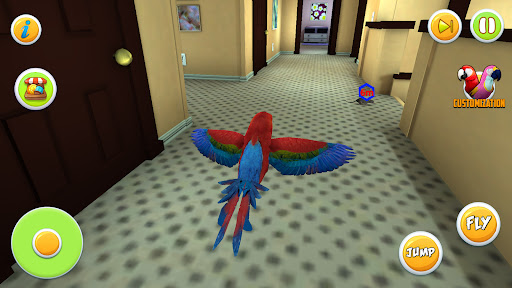 Parrot Simulator: Pet World 3D ekran görüntüsü