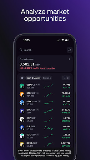 Kraken Pro: BTC Crypto Trading ekran görüntüsü