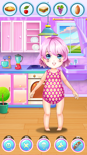 Doll Girl Dress Up & Caring ekran görüntüsü