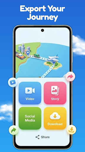 Travel Journey Video Animation ekran görüntüsü