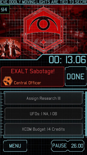 XCOM: TBG ekran görüntüsü