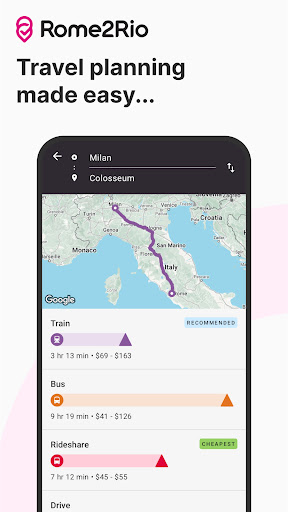 Rome2Rio: Trip Planner ekran görüntüsü