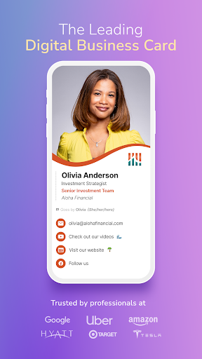 HiHello: Digital Business Card ekran görüntüsü