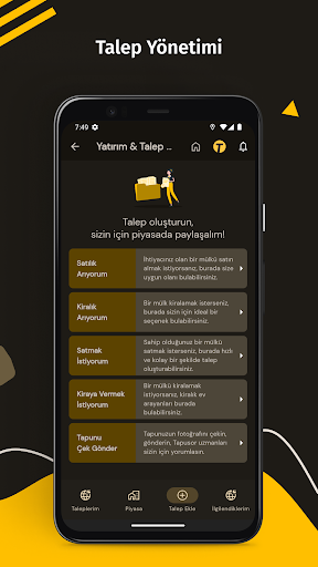 Tapusor - Emlak Bilgi Bankası ekran görüntüsü