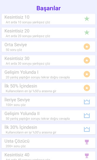 Ehliyet Sınavı Soru Bankası ekran görüntüsü