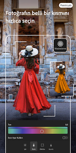 Lightroom Fotoğraf Düzenleyici ekran görüntüsü