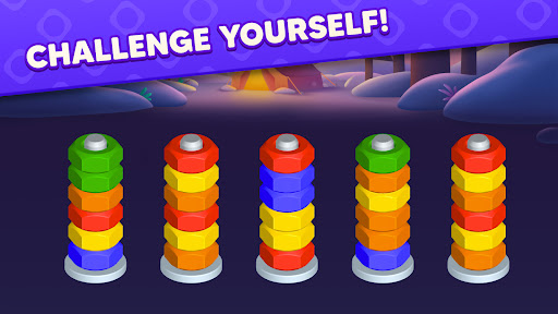 Nuts and Bolts: Sorting Games ekran görüntüsü