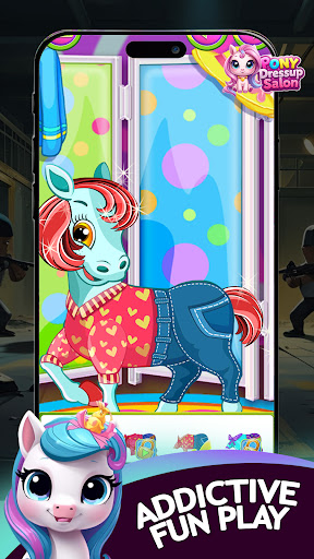 Pony Dressup Salon Saga ekran görüntüsü