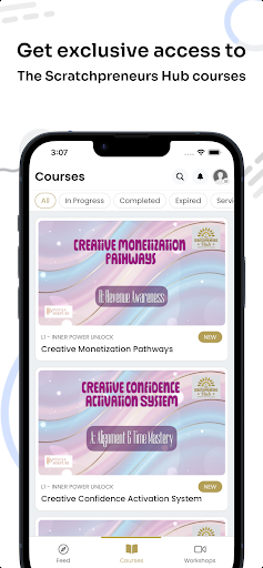 Scratchpreneurs Hub ekran görüntüsü