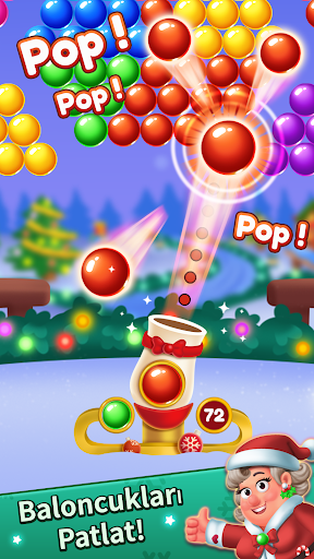 Noel Oyunları - Bubble Shooter ekran görüntüsü