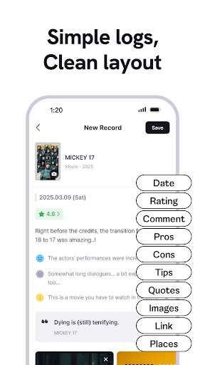 repov: A Mini Blog for Moments ekran görüntüsü