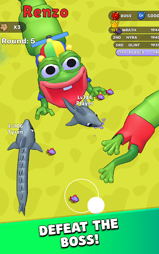 Snake Rush: Clash Battle 3D ekran görüntüsü