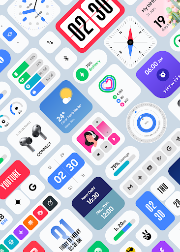 Galaxy Widgets: One UI ekran görüntüsü