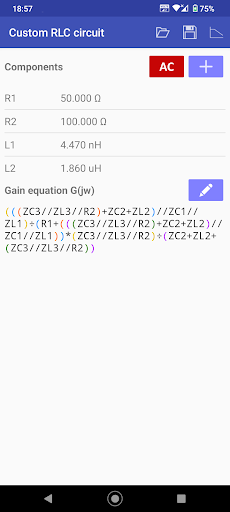 Bode plot ekran görüntüsü