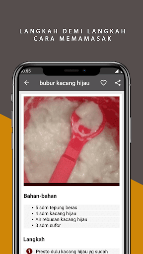 Menu Mpasi 6-13 bulan ekran görüntüsü