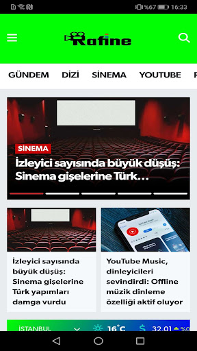 Rafine Haber ekran görüntüsü