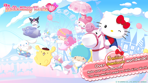 HelloKittyWorld2 Sanrio Kawaii ekran görüntüsü