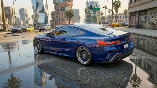 US City Car Drive Simulator 3D ekran görüntüsü