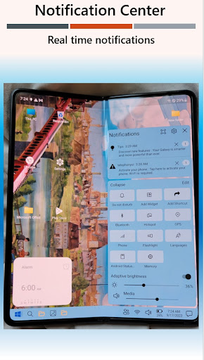 Win-X Launcher for Foldables ekran görüntüsü