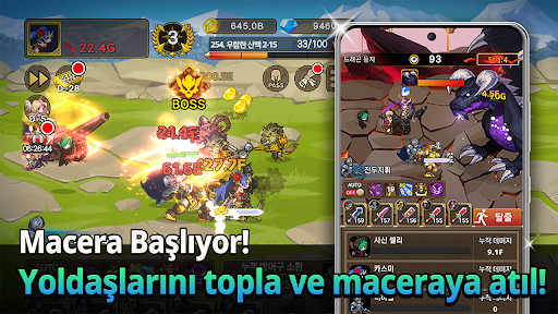 Rush Knights : Idle RPG ekran görüntüsü