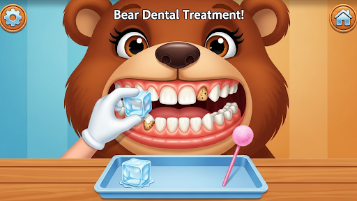 Pet Animals Kid Dentist Games ekran görüntüsü