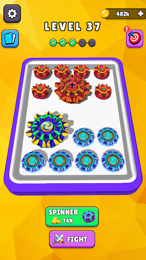 Spinner Merge: Battle Masters ekran görüntüsü