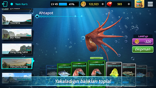 Monster Fishing : Tournament ekran görüntüsü