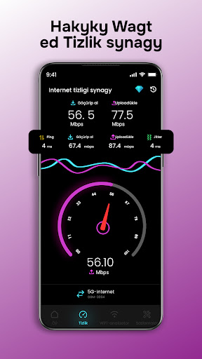İnternet Hızlı Hız Testi Ölçer ekran görüntüsü