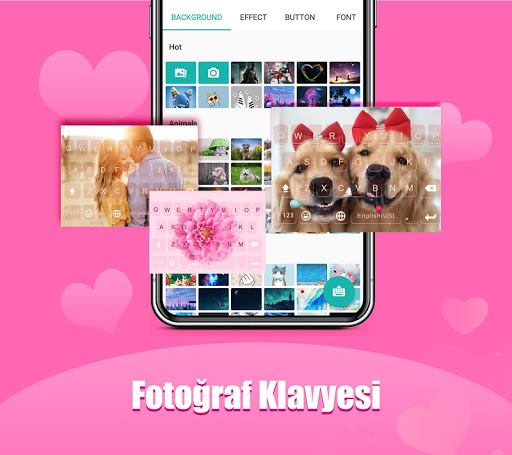 Kika Klavye-Emoji Klavye, GIF ekran görüntüsü